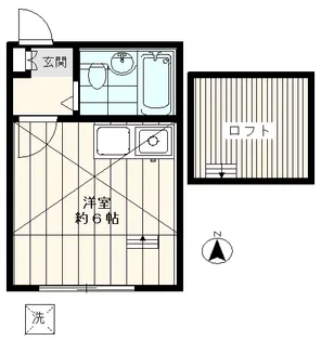 メゾン・ド・鈴木【1階】の間取り