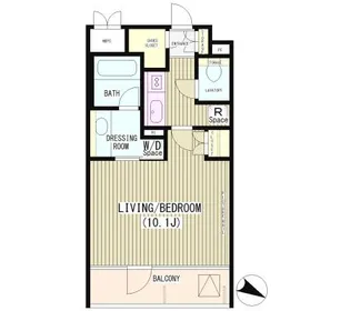 cubicM/キュービックエム【4階】の間取り