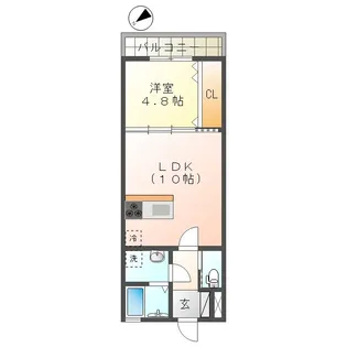 Porto Vista【3階】の間取り