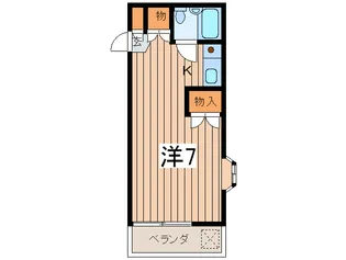 クレイハイツ【2階】の間取り