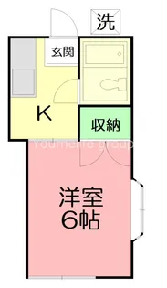 第3光丸荘【2階】の間取り