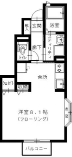 国見地所第II【1階】の間取り