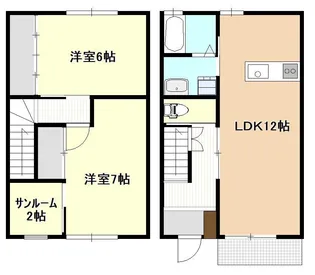 BOAメゾン Dの間取り