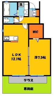 ジェントリーI番館【1階】の間取り
