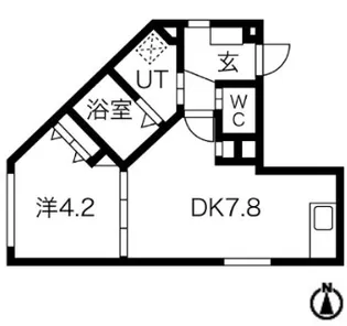Fr.imp門前仲町【4階】の間取り