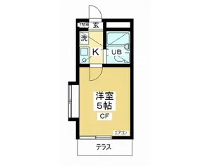 メゾン南町【1階】の間取り