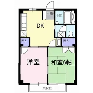 ファーストウィンズ【1階】の間取り