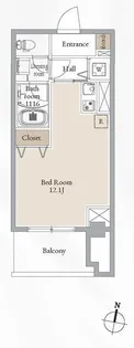 ブルーヴェル青葉通【5階】の間取り