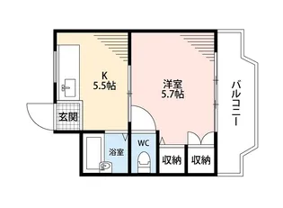 第3星ヶ丘マンション【4階】の間取り