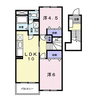 ファースト ステップ【2階】の間取り