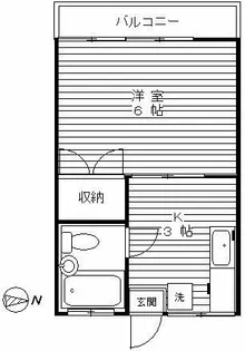 エルハイム【2階】の間取り