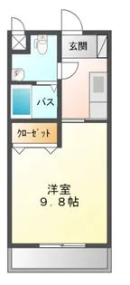 サンフォレスト【2階】の間取り