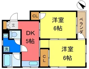 メゾンSK【4階】の間取り