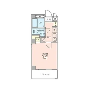 K2 futatuya【9階】の間取り