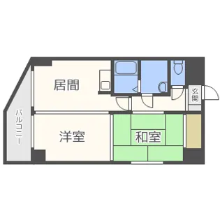 ノール月寒中央通【3階】の間取り