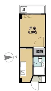 ヴェール西早稲田【2階】の間取り