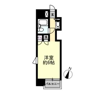 ビューネ茗荷谷【2階】の間取り