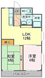 ジラソーレ【2階】の間取り