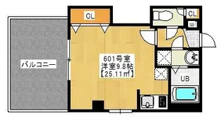 Park Residence 西千葉【6階】の間取り