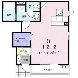 第2 レイク ヴィレッジ【1階】の間取り
