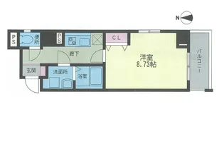 アンシャール【4階】の間取り