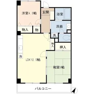 サンシティ・グリーンパーク【2階】の間取り