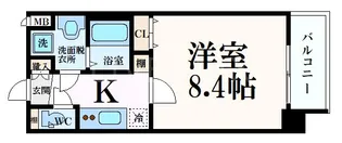 プレサンス京都洛南【5階】の間取り