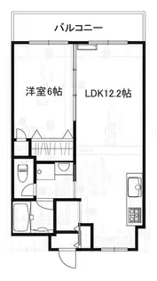 やよいビル【3階】の間取り