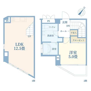 Kハウス【2階】の間取り