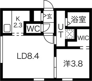 Gland oak(グランオーク)【2階】の間取り
