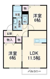ステラ【2階】の間取り