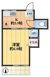 杉浦荘【2階】の間取り