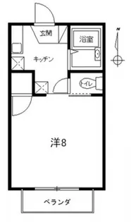ラクーンハイム【1階】の間取り