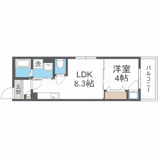 F maison fogliaII【2階】の間取り