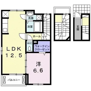 ラ ヒル ノーヴァ【3階】の間取り