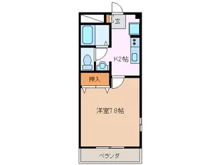 フレグランス赤池【1階】の間取り
