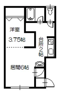 メゾンI【2階】の間取り