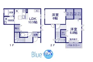 テラス大道の間取り