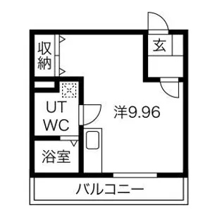 メリディアンなないろの里 伍番館【3階】の間取り