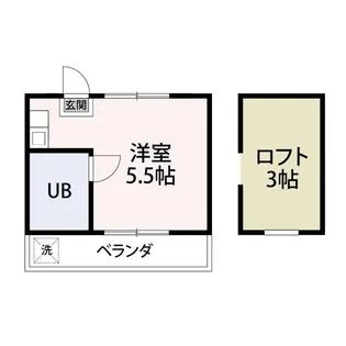 メゾン根岸【2階】の間取り