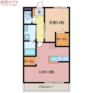シトリンI【1階】の間取り