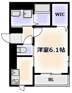 プティ ルピナス【2階】の間取り