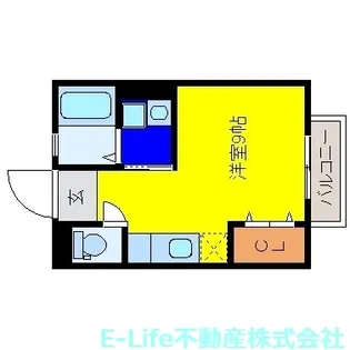 ブライトハイム【1階】の間取り