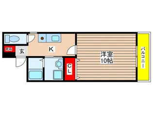 BloomCourt【4階】の間取り