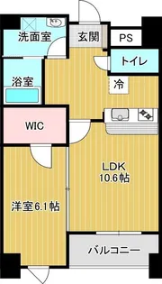 スカイガーデン【8階】の間取り