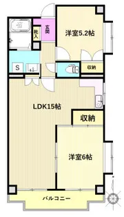 パールハイム【5階】の間取り