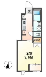 エスポワール【1階】の間取り