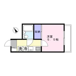 トーレタケダ【3階】の間取り