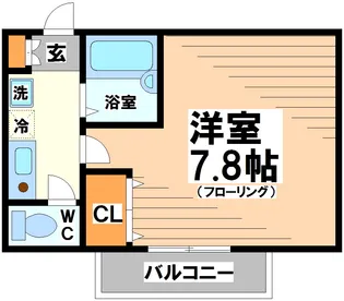 トレビュー松原【2階】の間取り