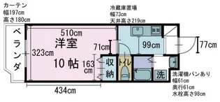 セサミなべたI【1階】の間取り
